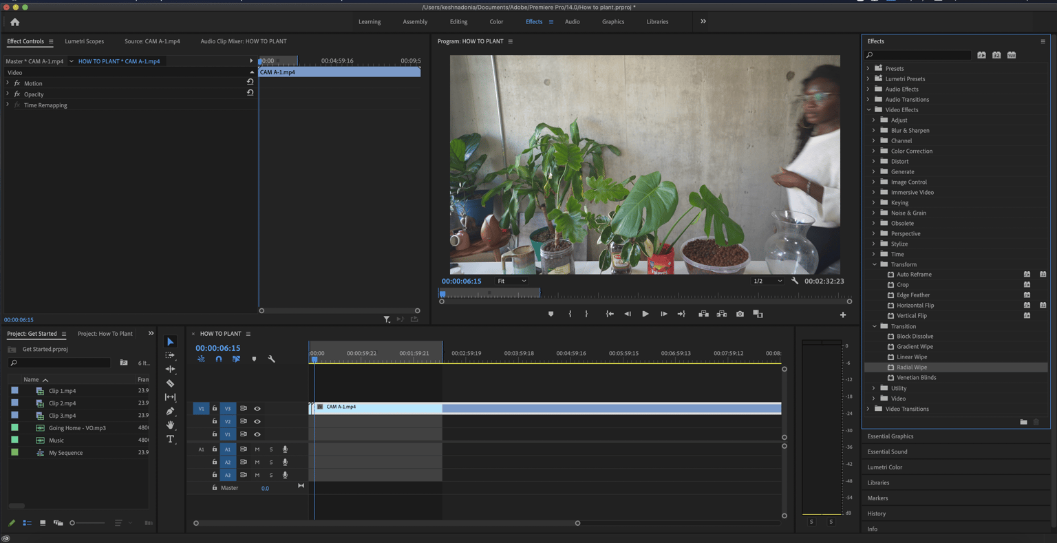 LEARNING PREMIERE PRO - image 1 - student project