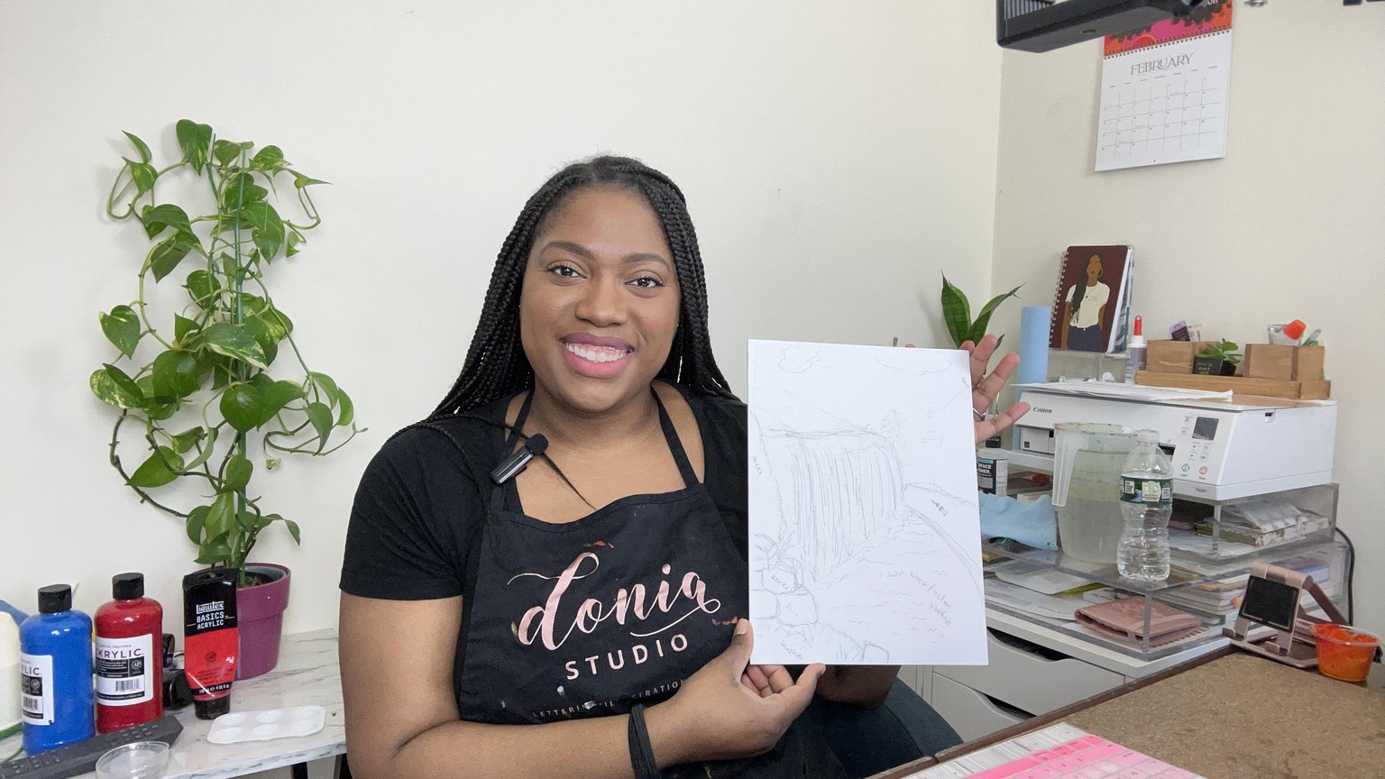 Acrylic Painting Process - image 1 - student project
