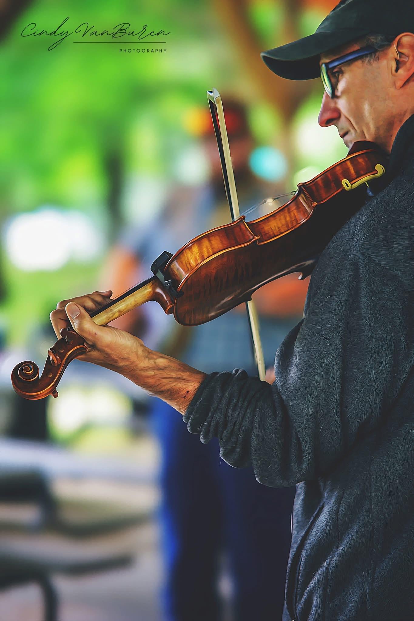 Fiddler at the Skanee Jamboree - image 1 - student project