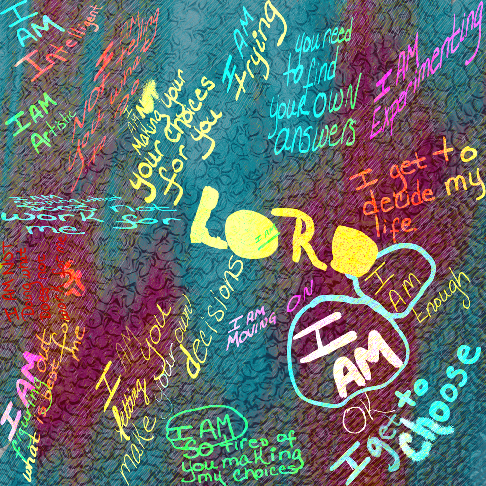 Day 1, “I AM” project - image 5 - student project
