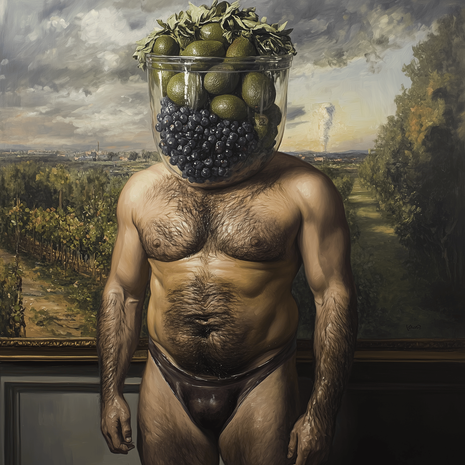 Wrestler in the Museum - image 1 - student project