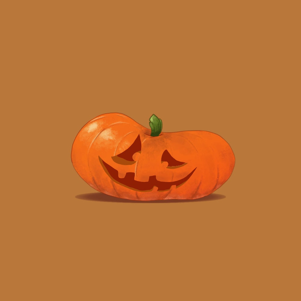 Pumpkin illustration - image 1 - student project