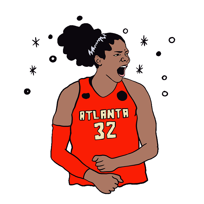Atlanta Dream Fangirl 100% - image 3 - student project
