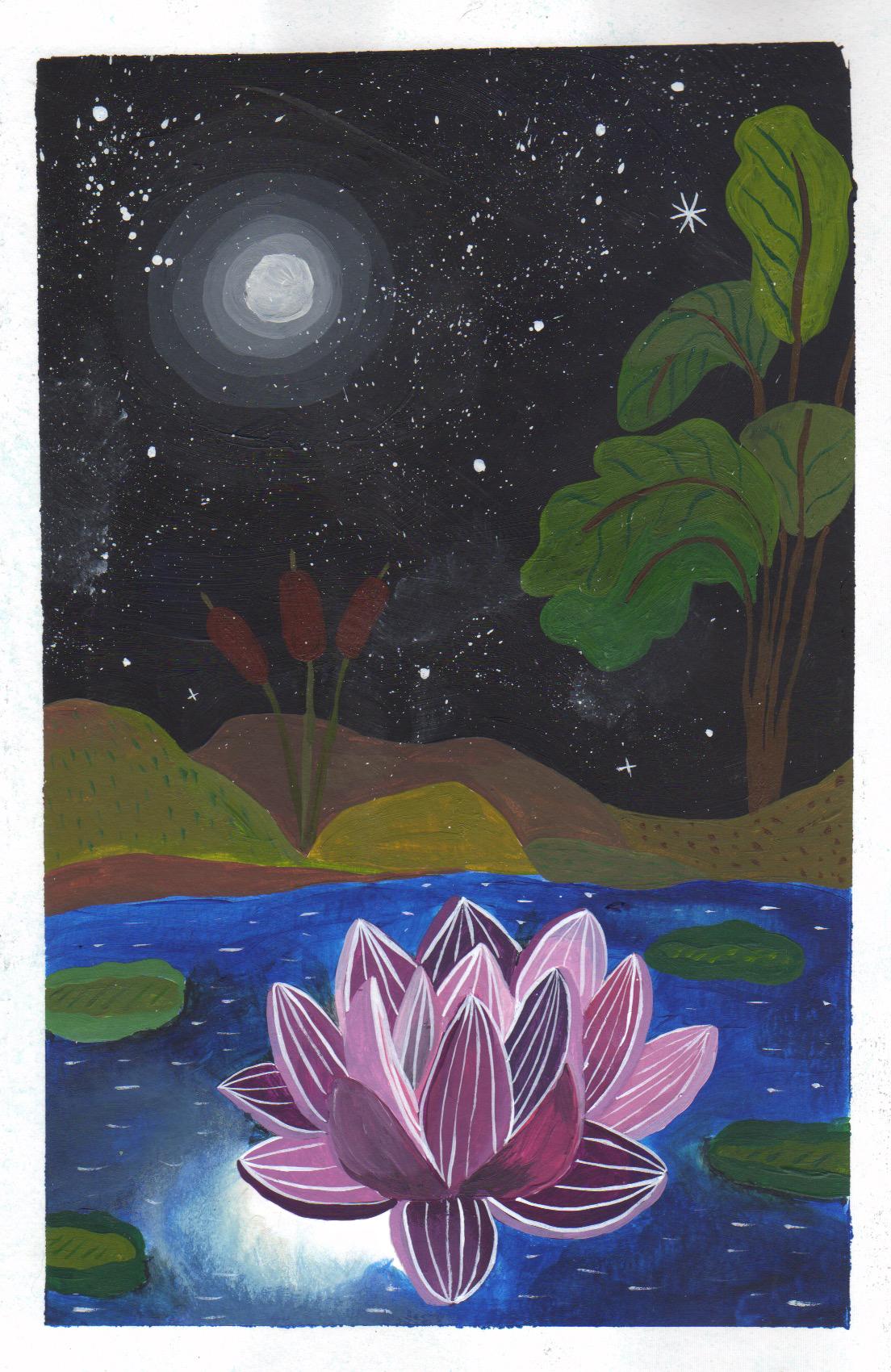 Watercolor, Gouache and Acrilics - image 2 - student project