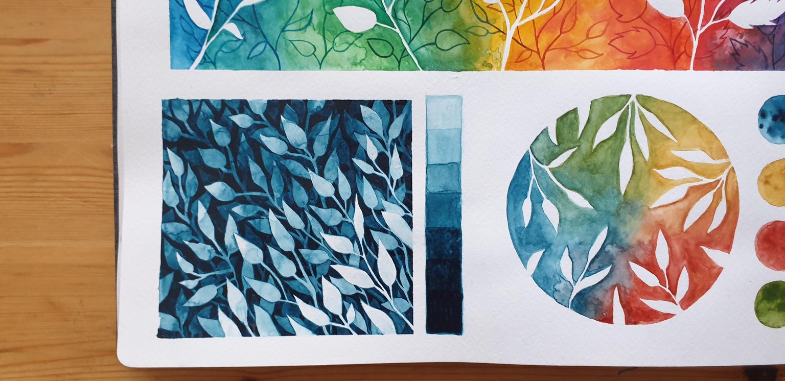 Learning negative painting II - image 5 - student project