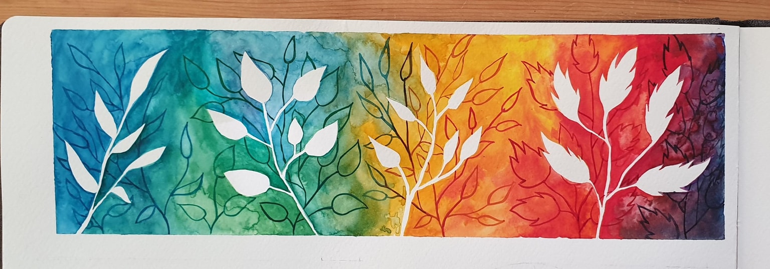 Learning negative painting II - image 2 - student project