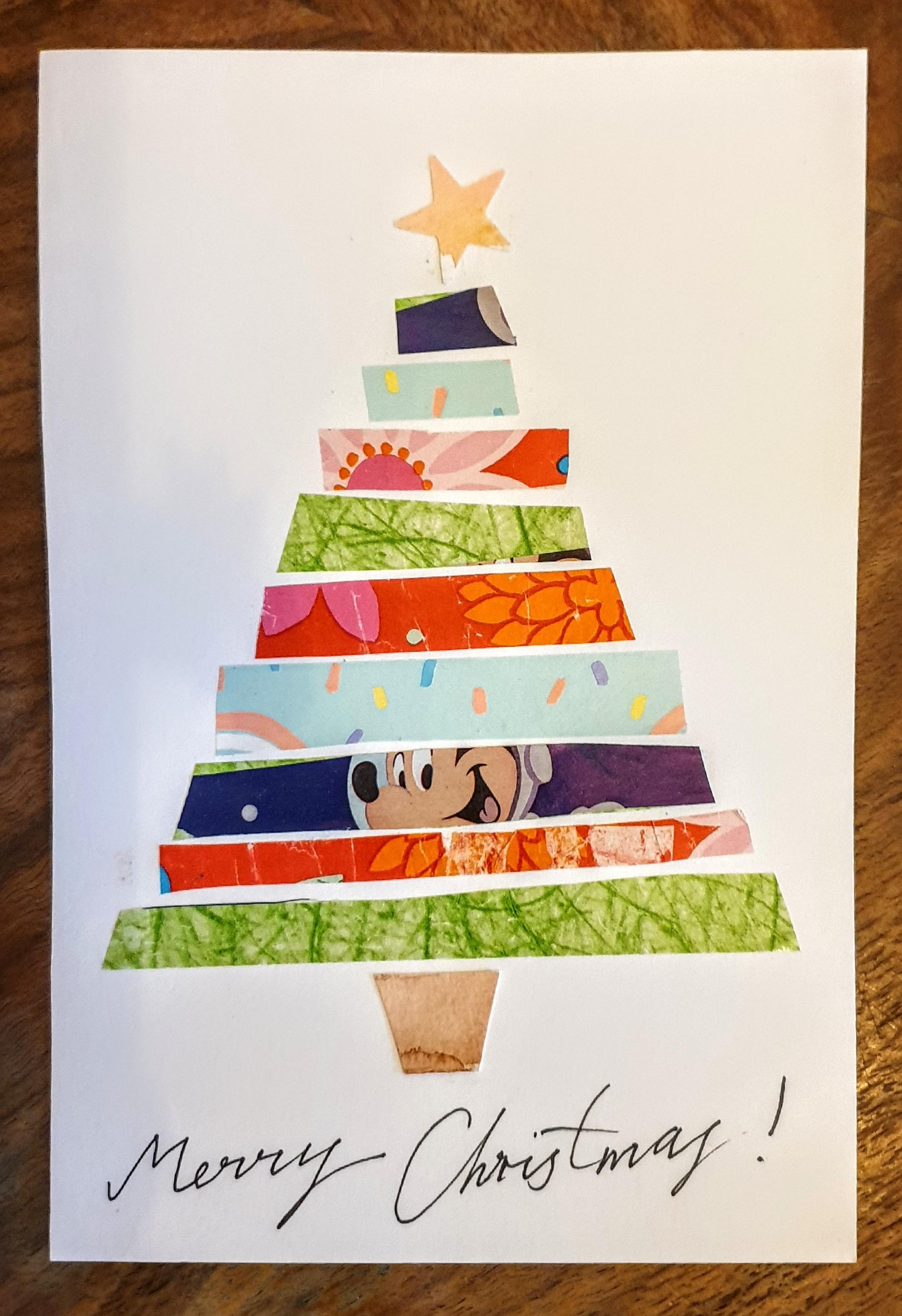 Recycle X-Mas cards - image 1 - student project