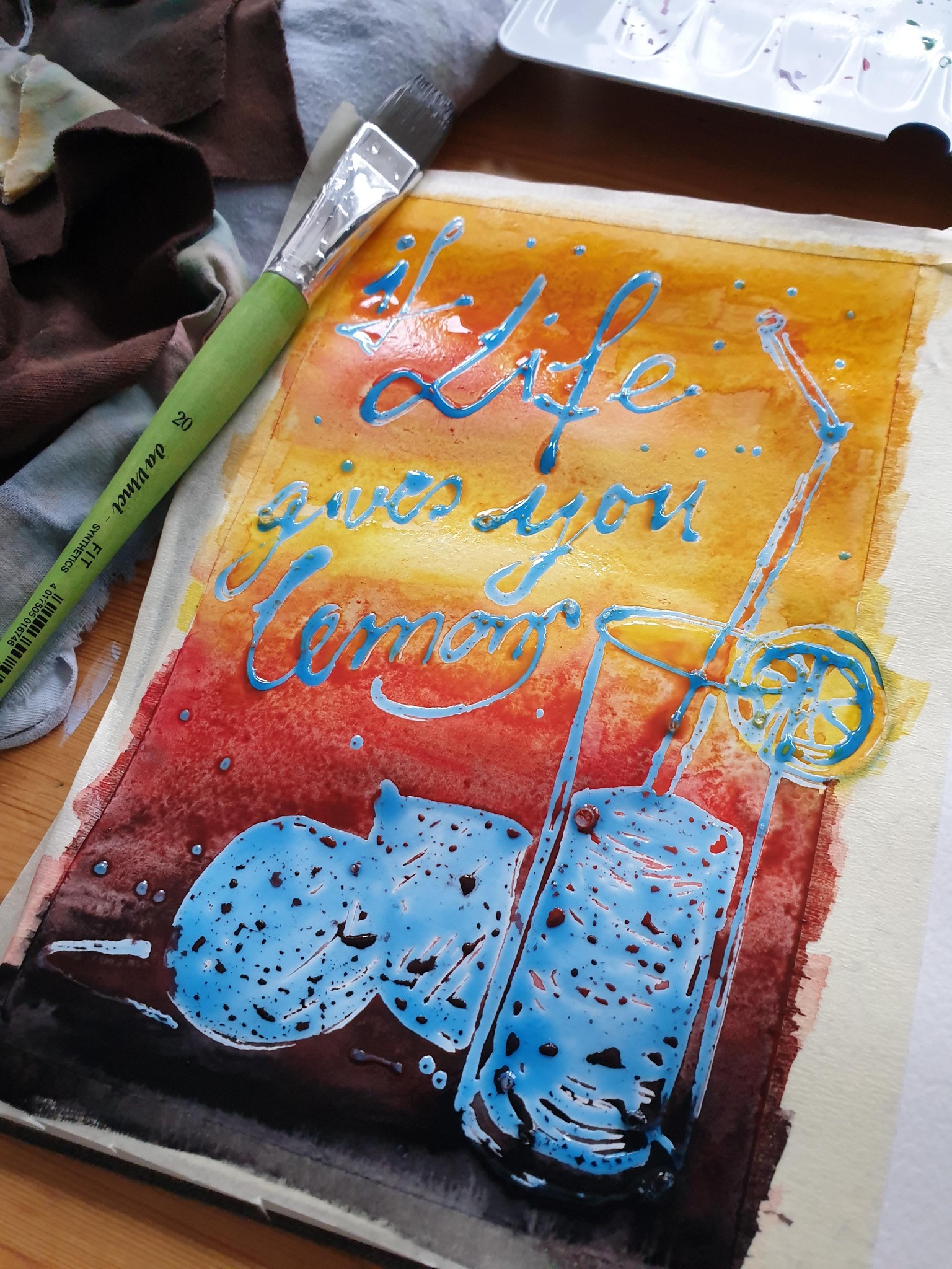 My very imperfect washes - image 5 - student project