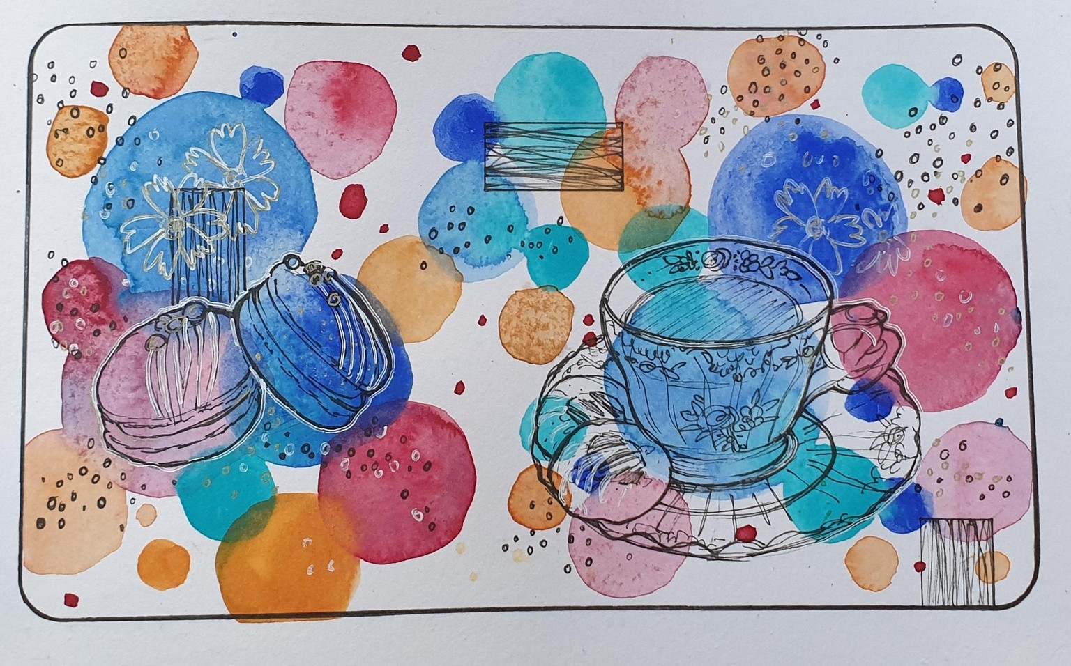 Playing with colours and forms - image 1 - student project