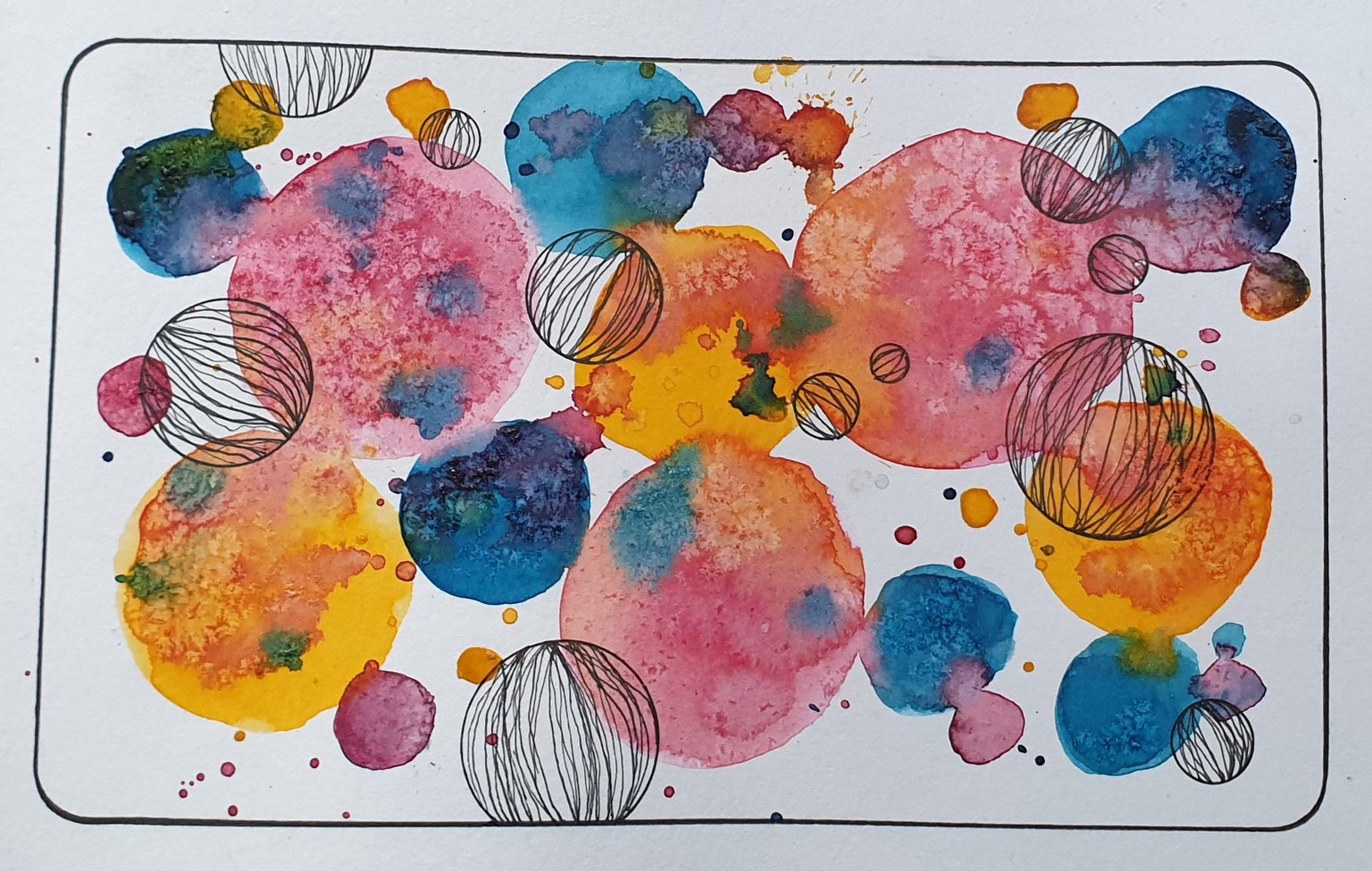 Playing with colours and forms - image 2 - student project