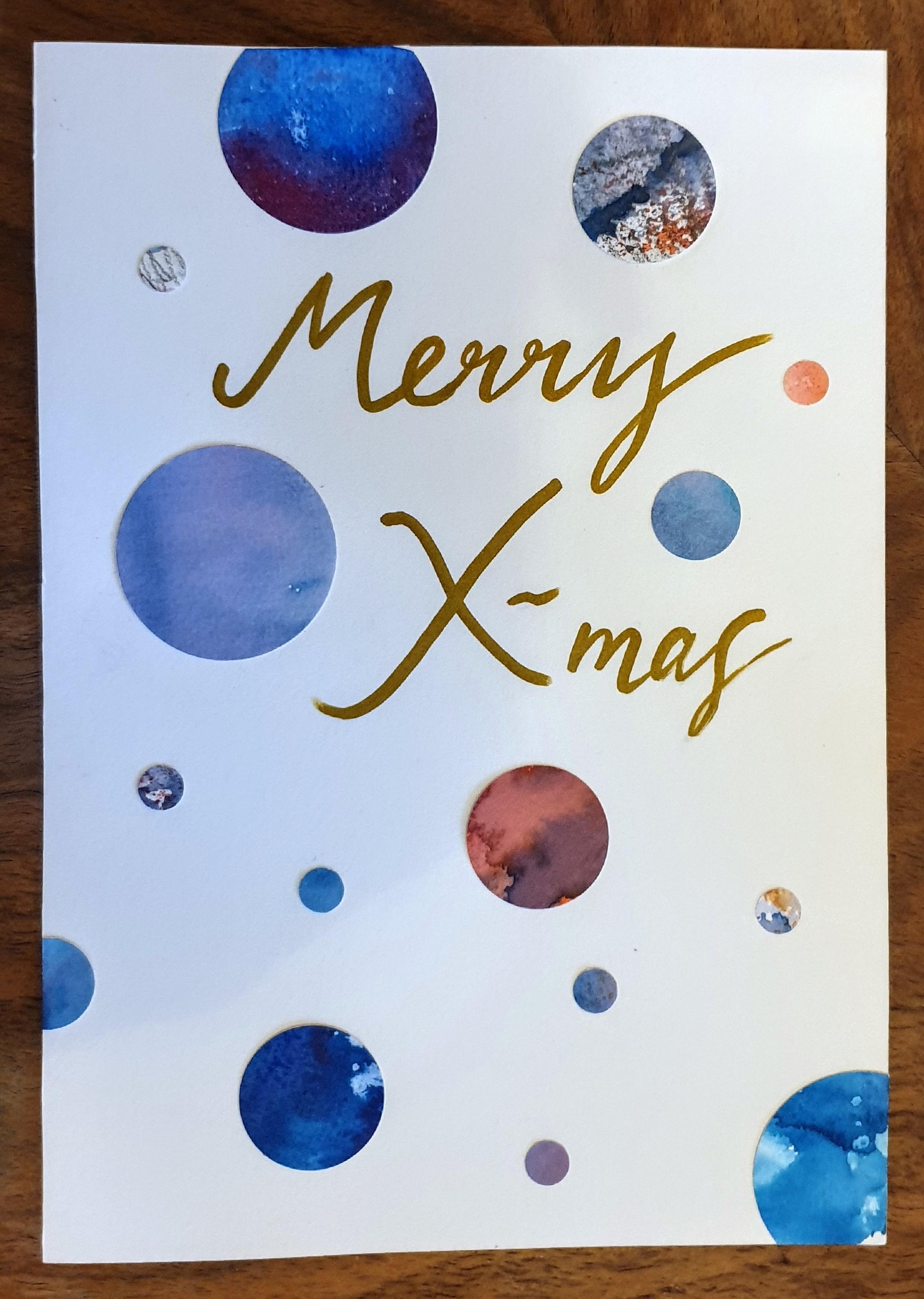 Recycle X-Mas cards - image 2 - student project