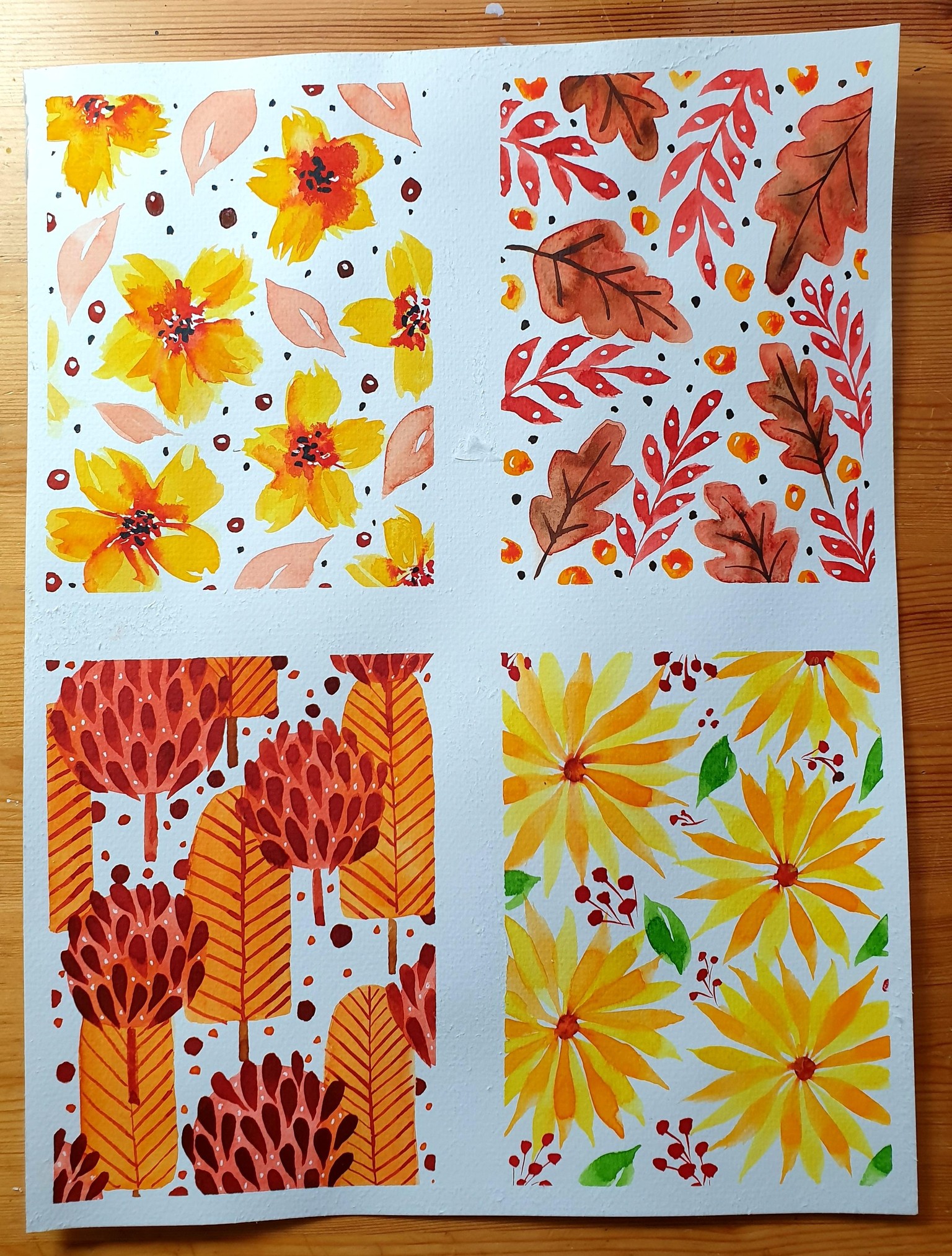 Relaxing with autumn patterns - image 1 - student project
