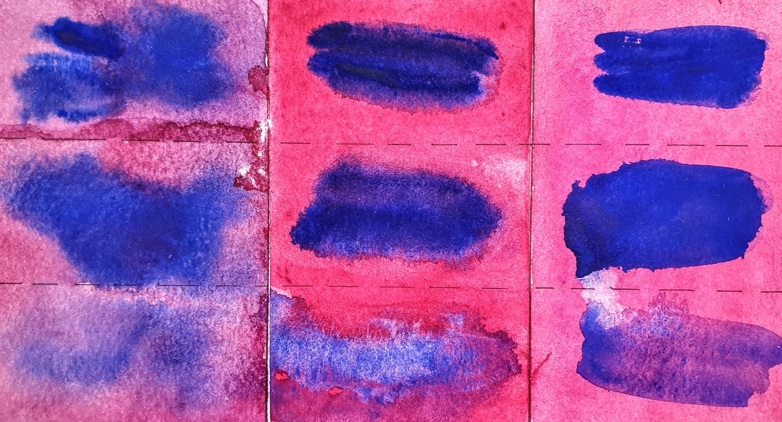Exploring granulating watercolours - image 6 - student project