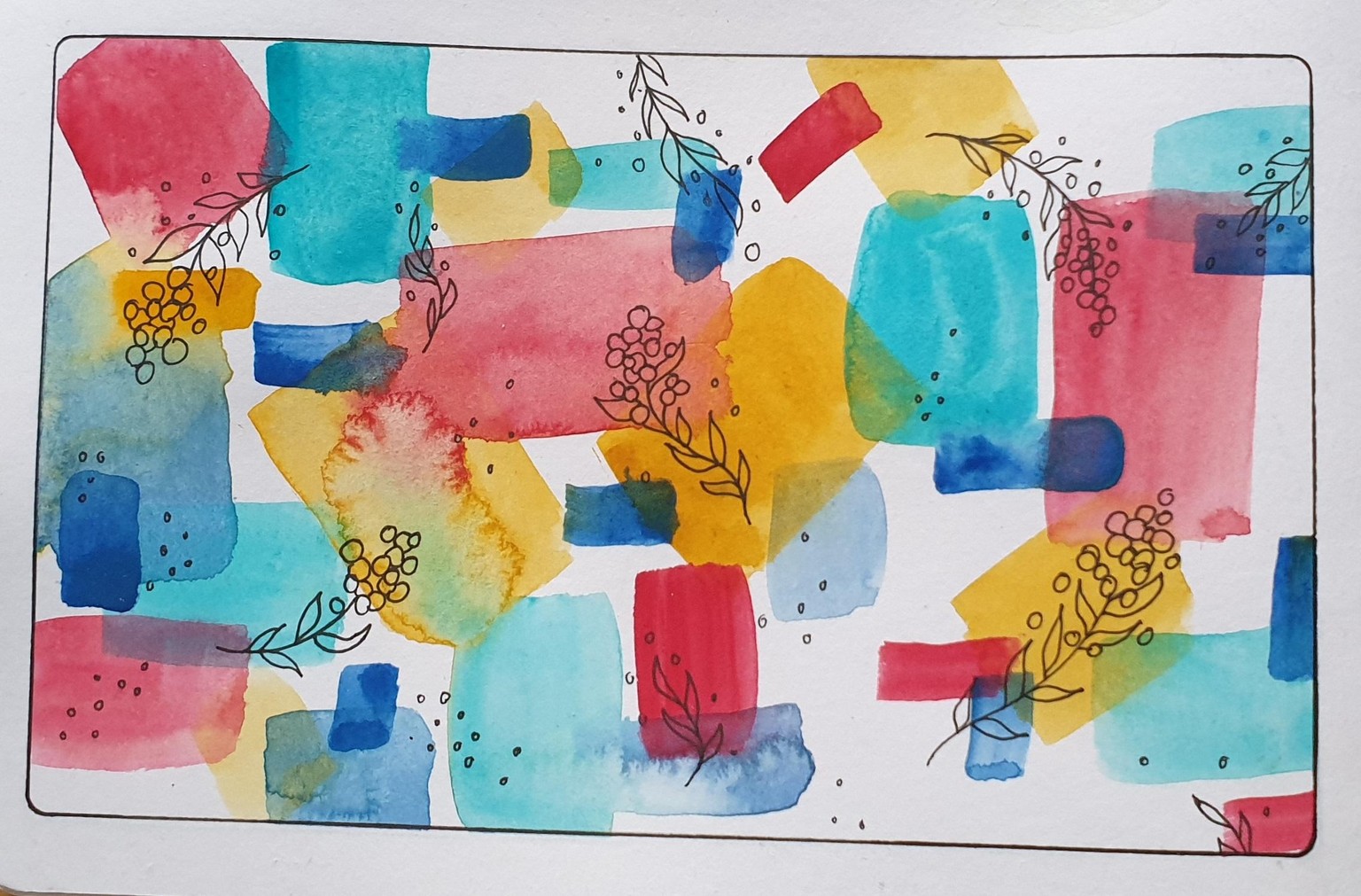 Playing with colours and forms - image 4 - student project