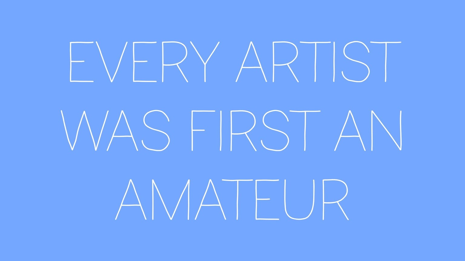 My first font - image 1 - student project