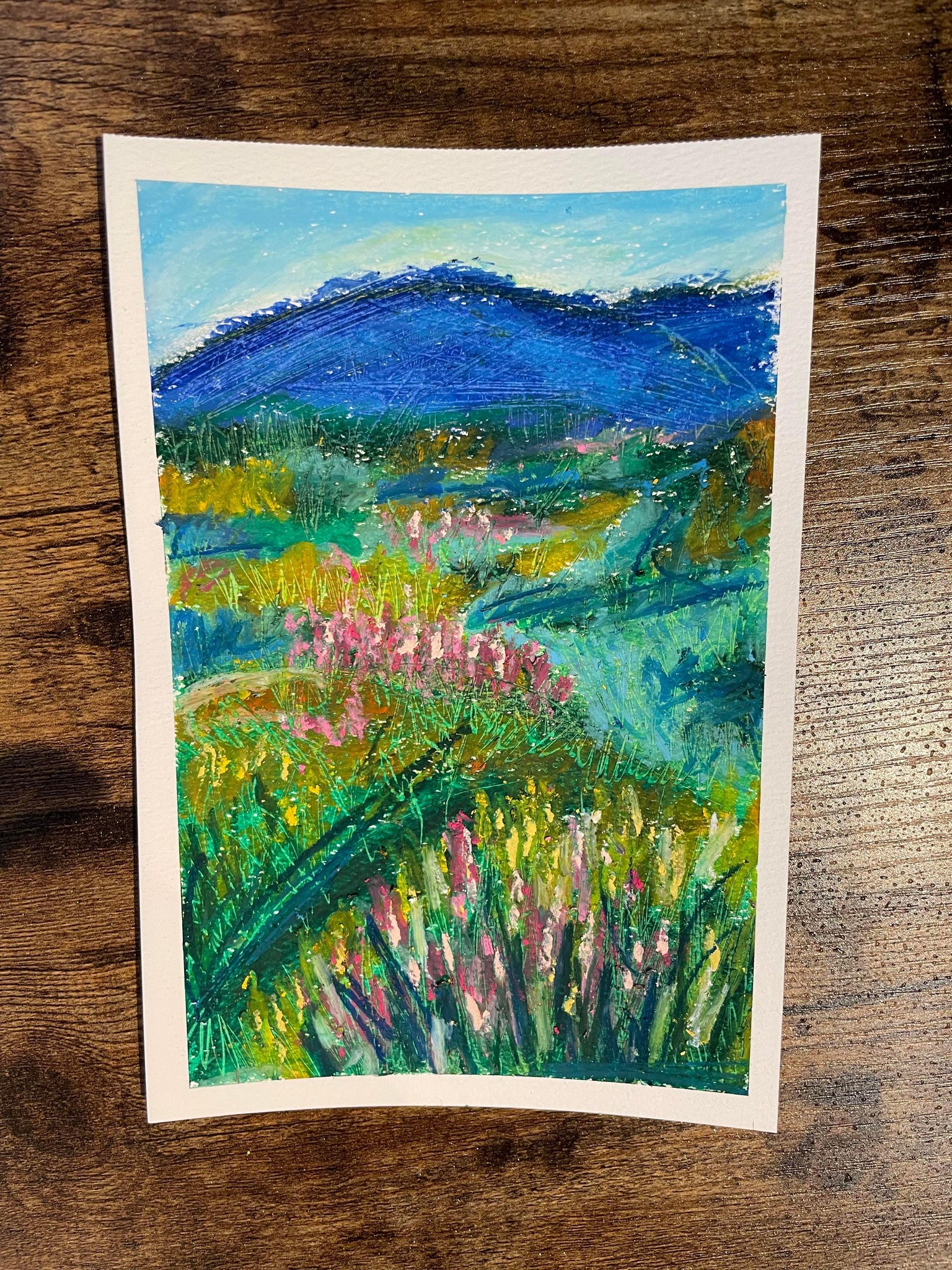 First Attempt at Oil Pastels! - image 1 - student project