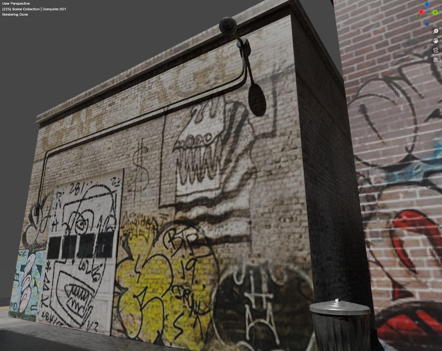 UV Mapped Alley - image 15 - student project