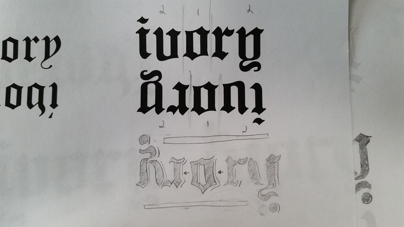 Ivory Ambigram - image 3 - student project