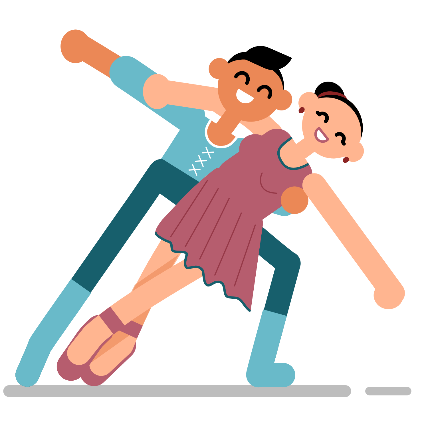 Flat Character - image 1 - student project