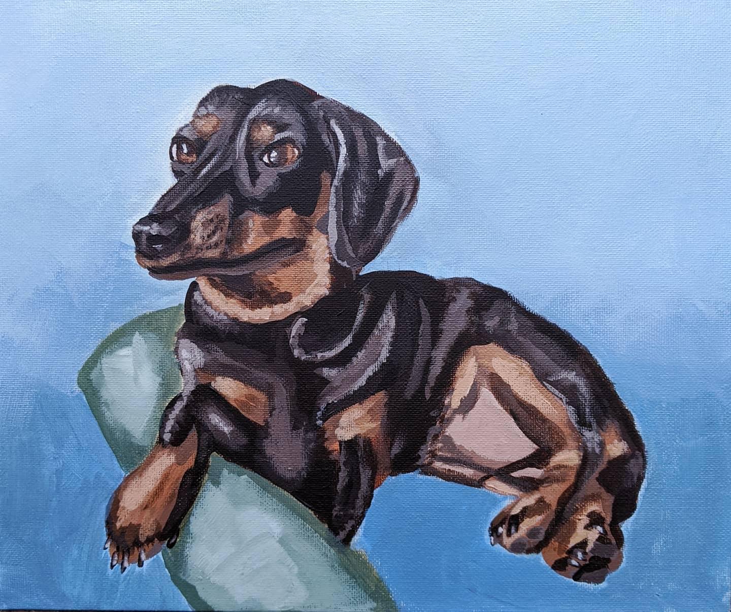 My Miniature Dachshund - image 2 - student project