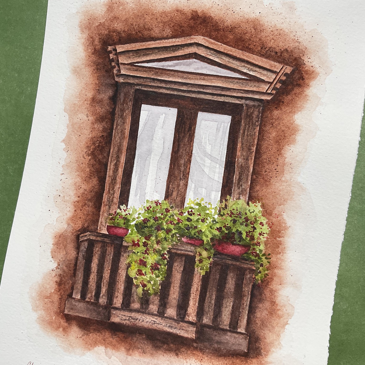 Balcony with Blooms - image 3 - student project