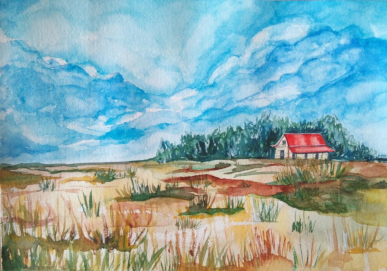 First painting session with Will Elliston - image 1 - student project