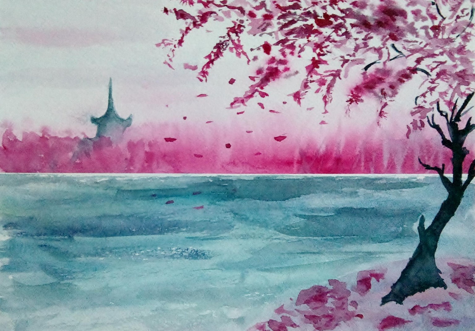 #ShowYourArt_Scholarship2024 /// Asian Tree & Sea - image 1 - student project