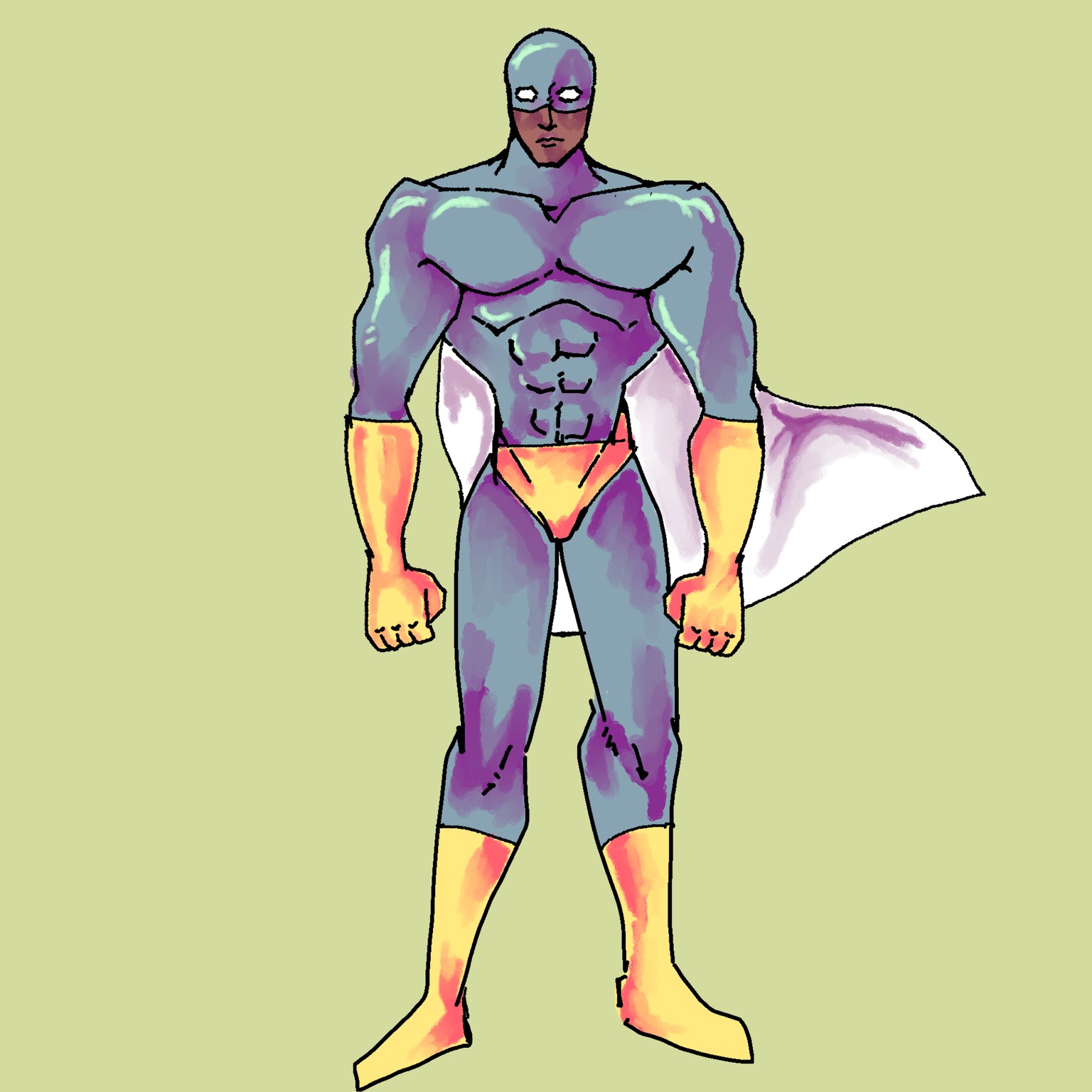 superhero male - image 1 - student project