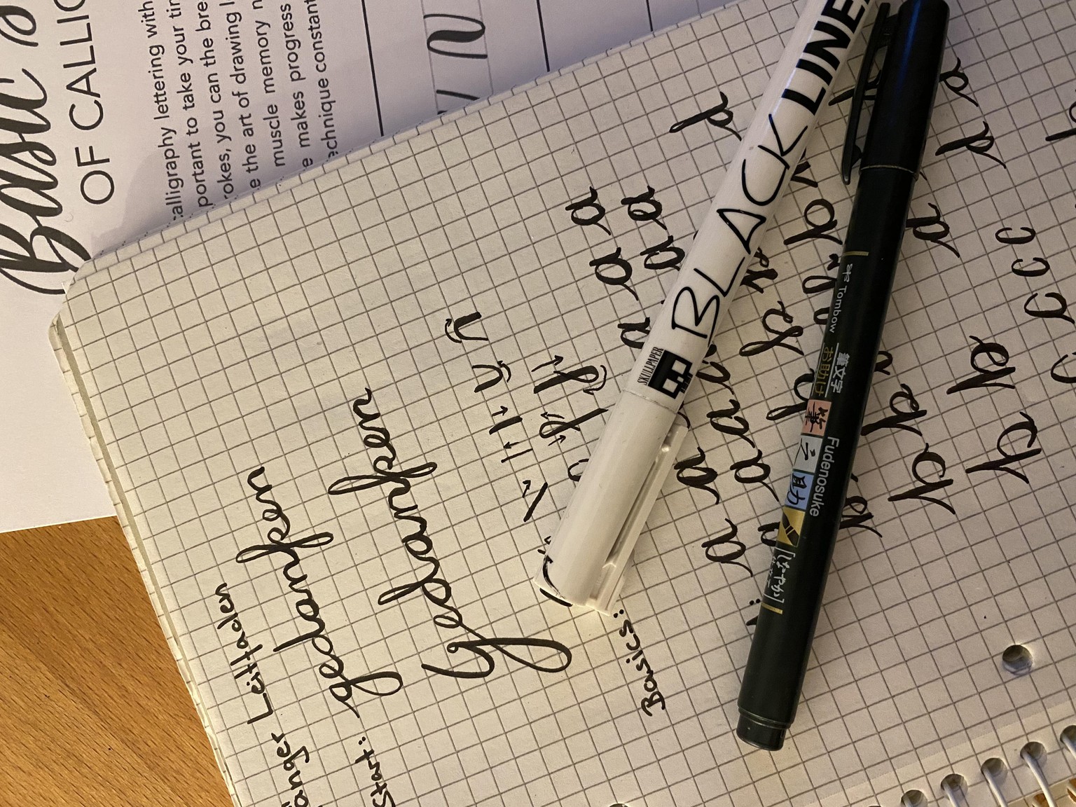 First try handlettering - image 1 - student project