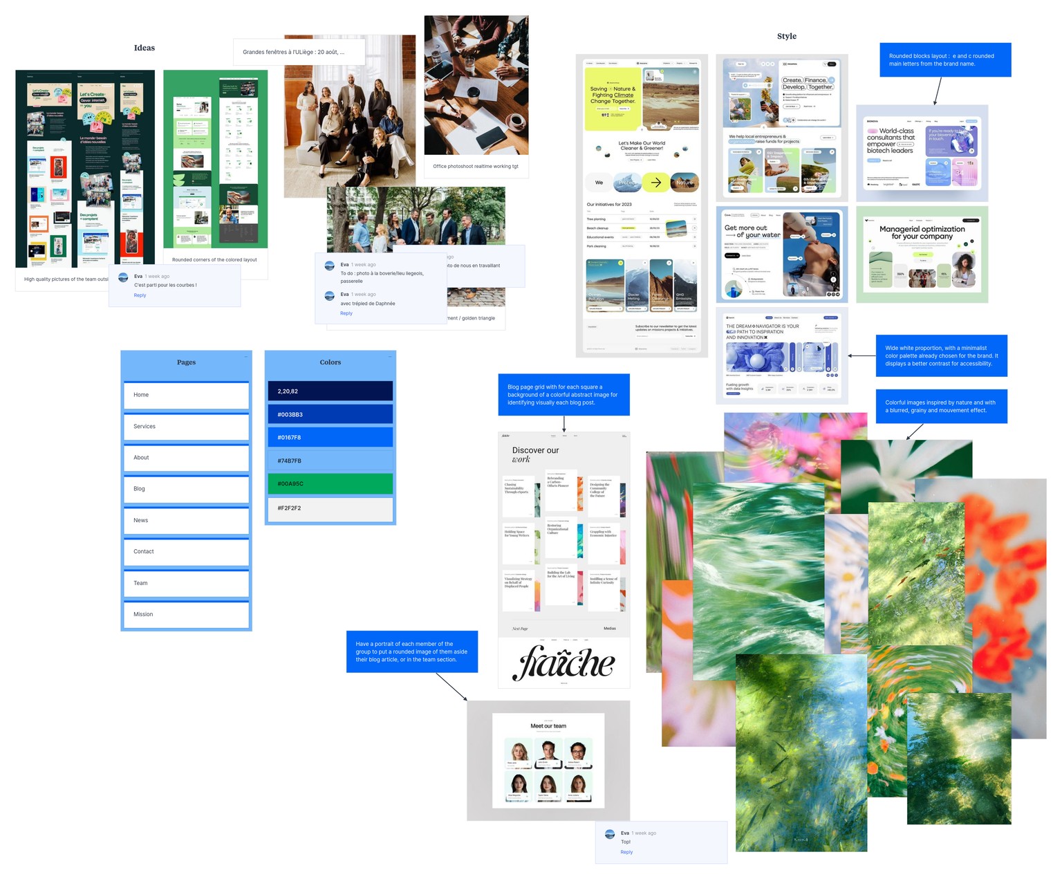 Milanote used for EcoCapture's branding - image 4 - student project