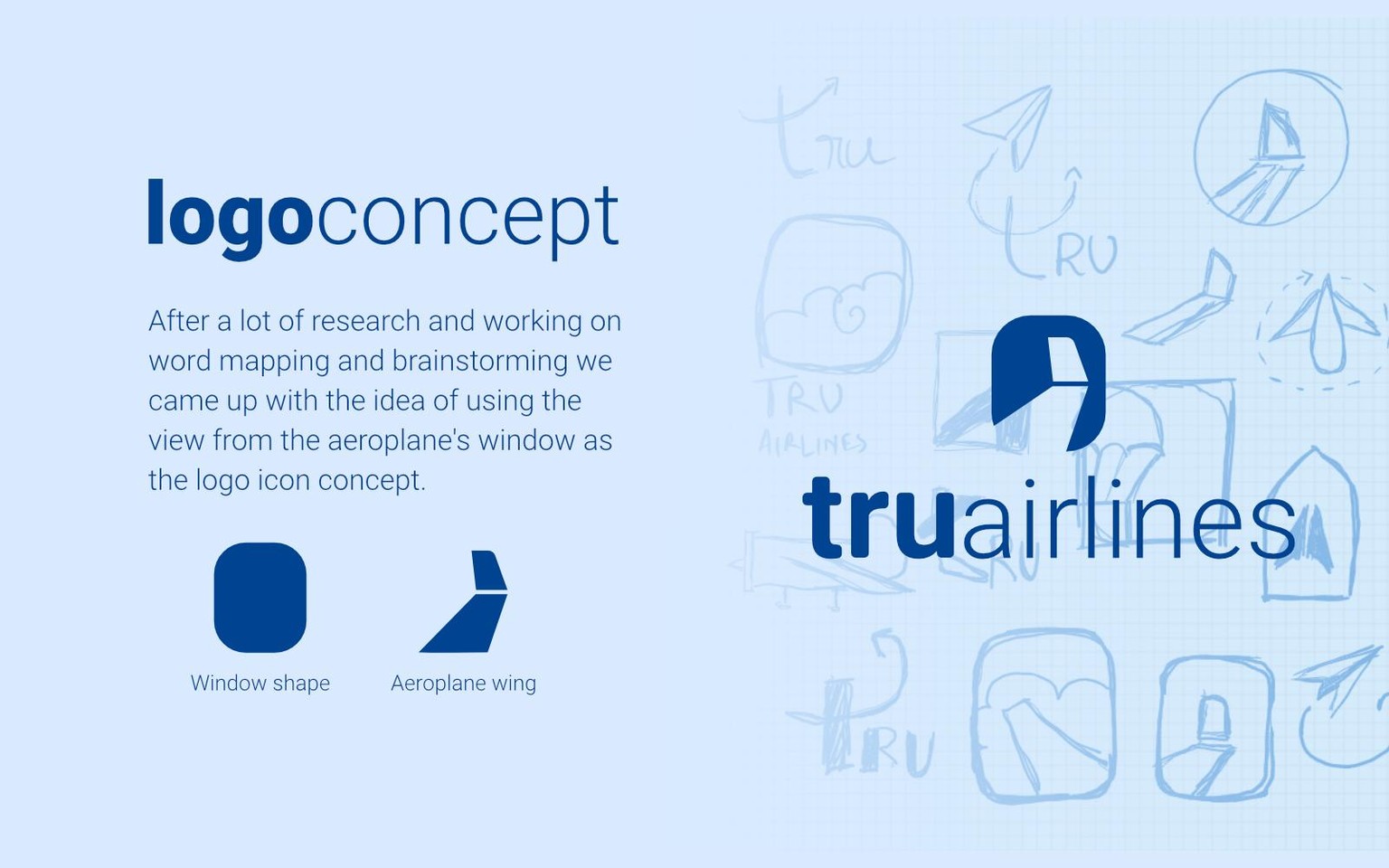 tru airlines branding - image 2 - student project