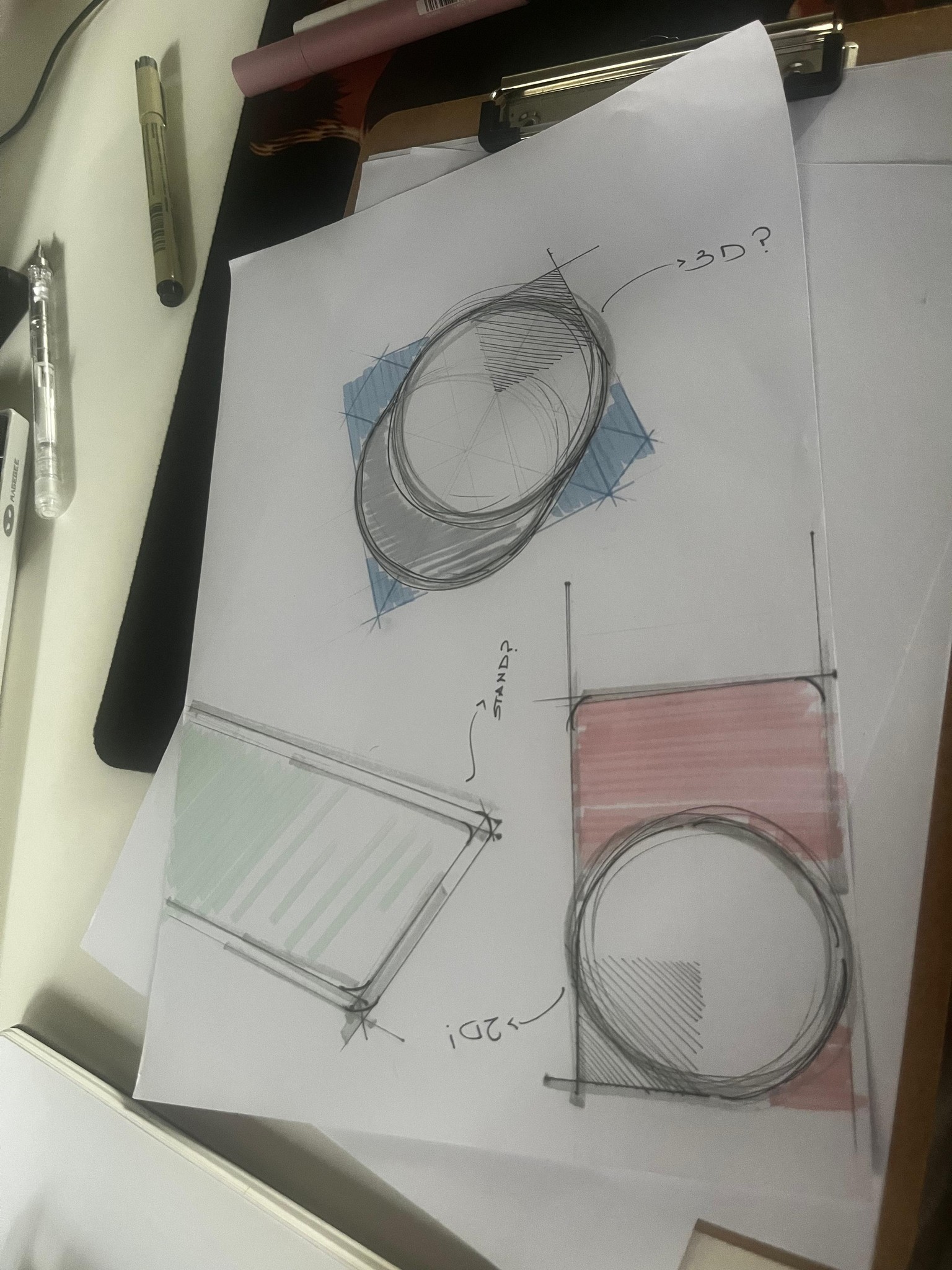 Pencil stand | Desk organizer - image 2 - student project