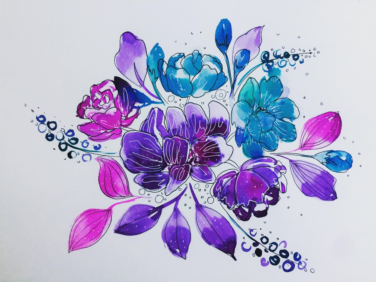 Easy Doodling & Painting - image 1 - student project