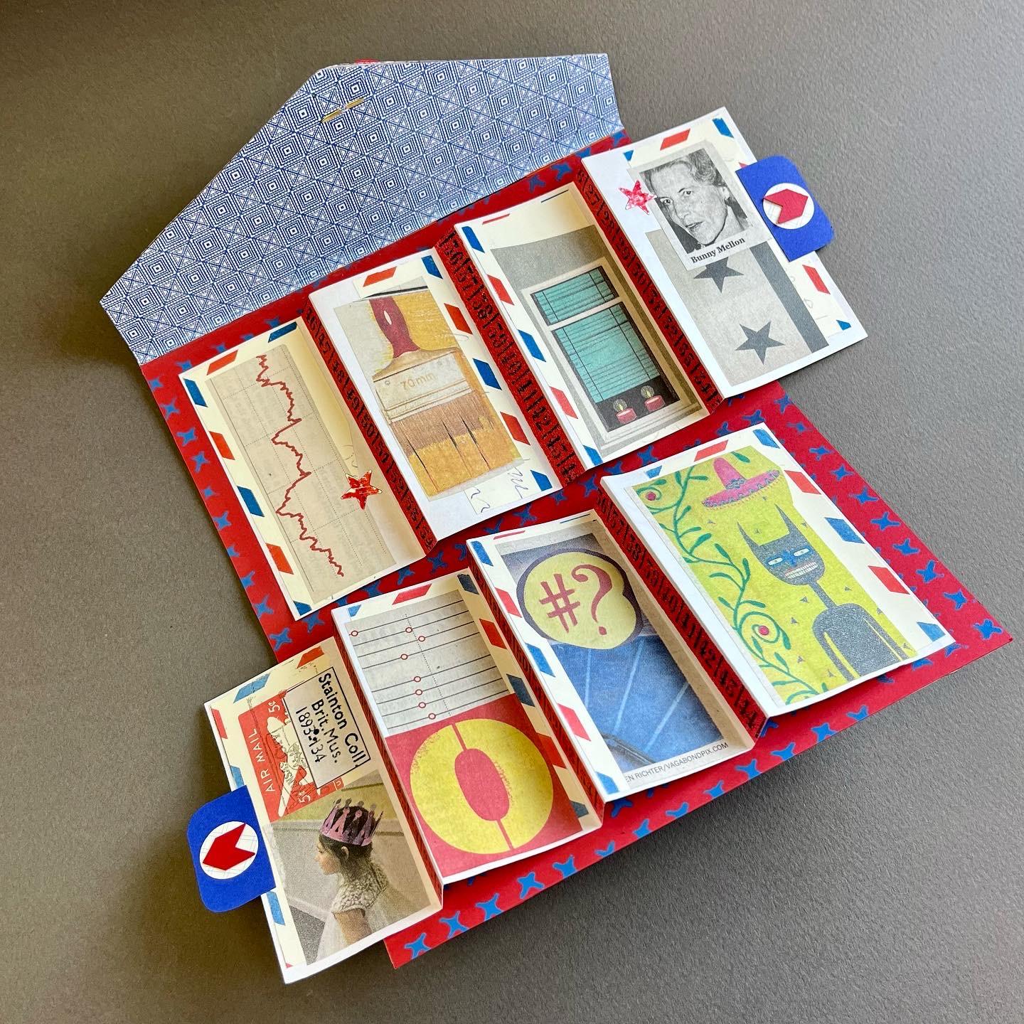 Collaged Pleated Letter - image 1 - student project