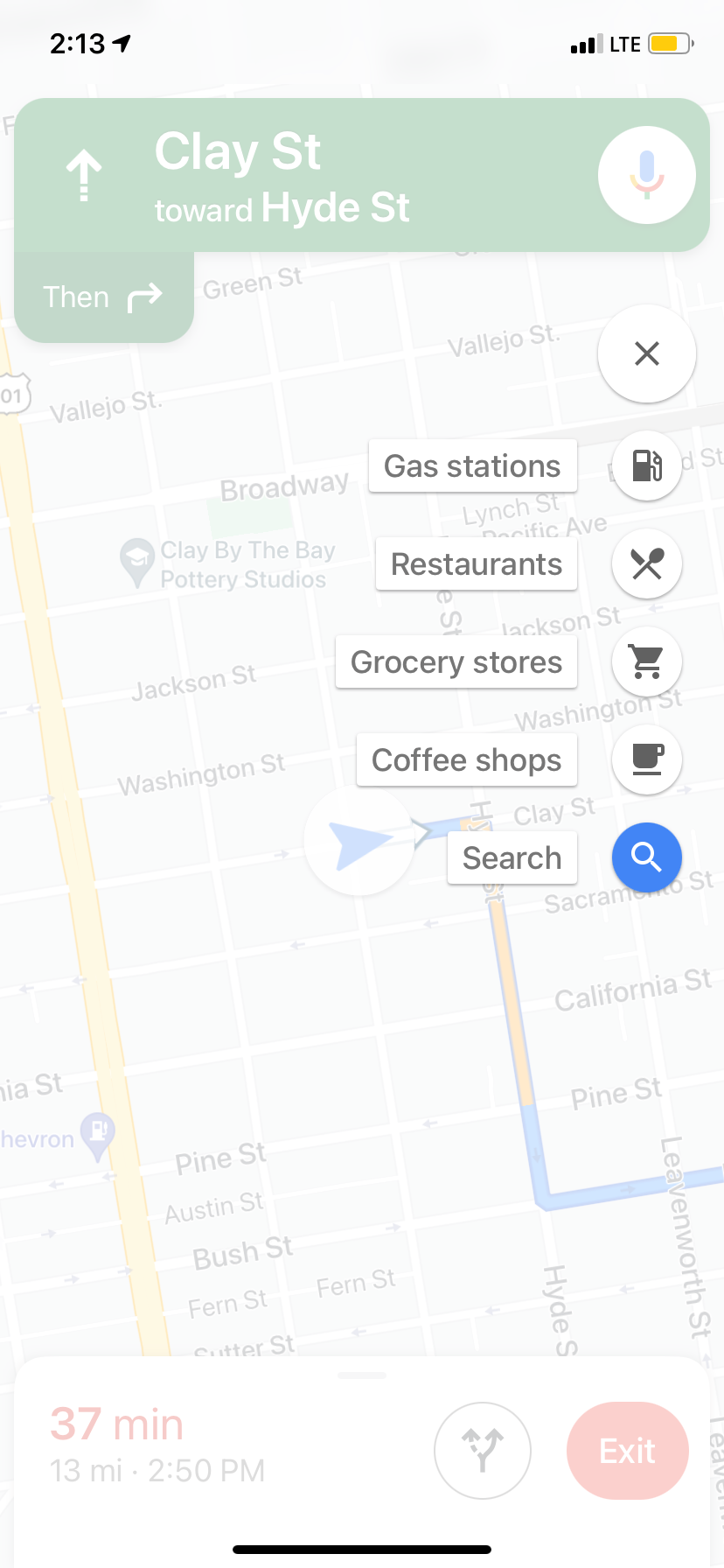 Finding a gas station while driving - image 2 - student project