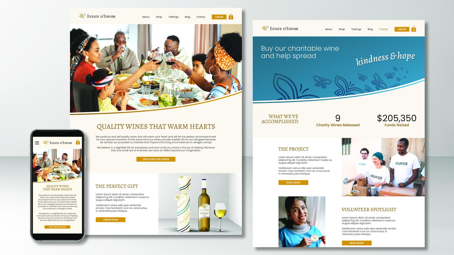 Visuals for Estate d'Espoir - image 9 - student project