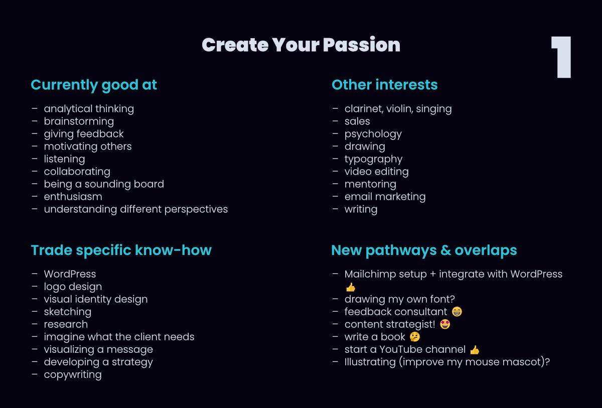 You are your niche - image 2 - student project