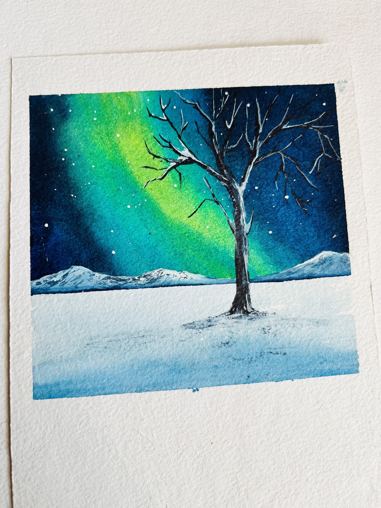 30 Days Winter Watercolours - image 4 - student project