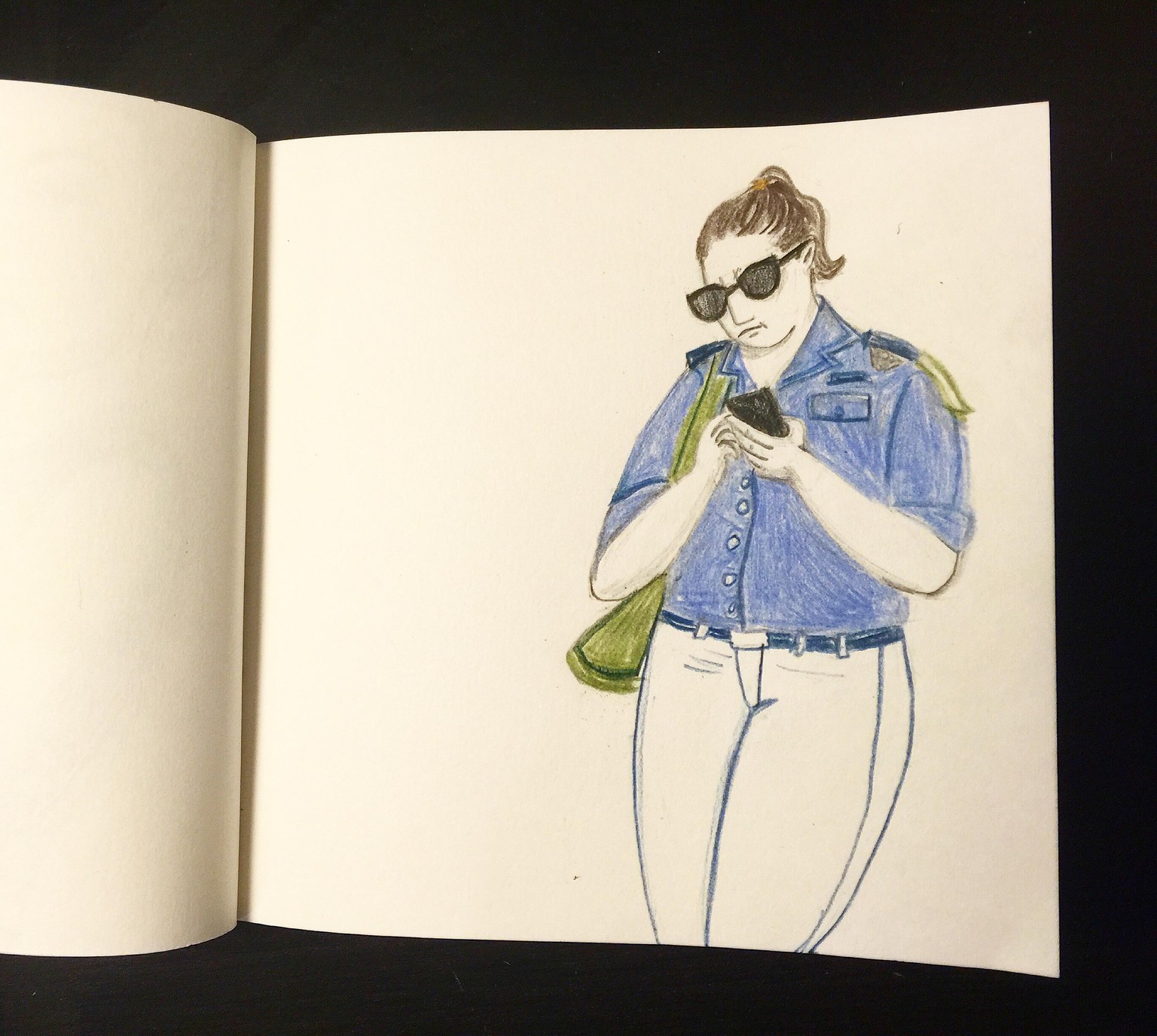 30 Days of illustrating people I meet on the bus - image 4 - student project