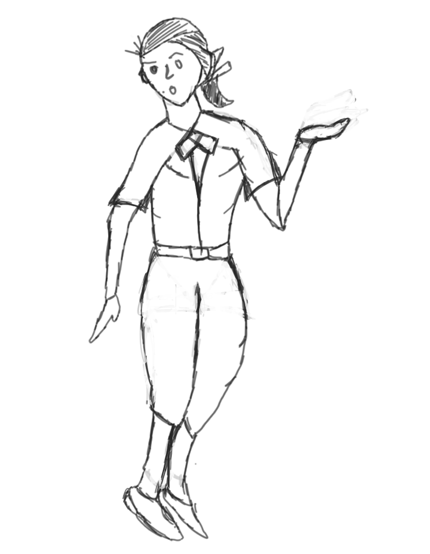 A Girl - image 1 - student project