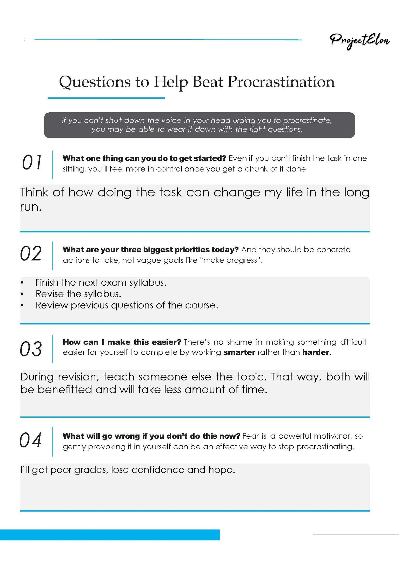 How to Beat Procrastination: Master Self-Discipline and Productivity - image 1 - student project