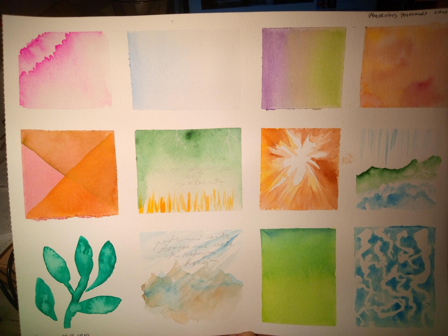 abstract watercolor - image 3 - student project