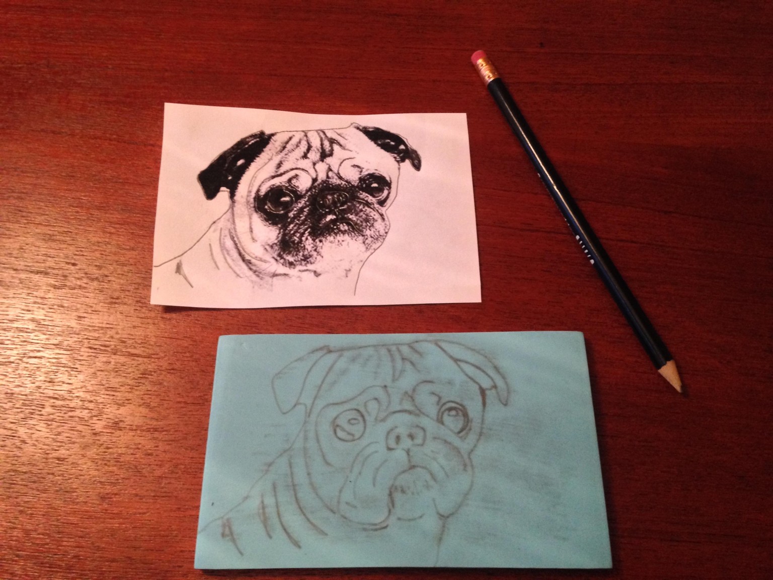 Pack of Pug Postcards - image 2 - student project