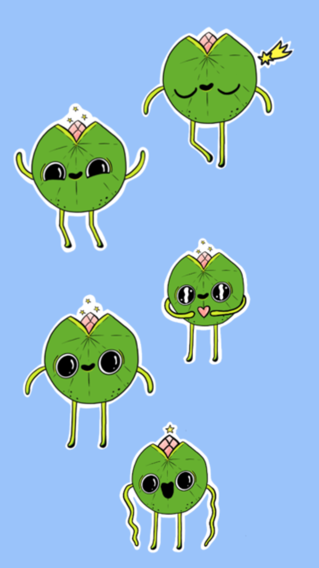 My Leaf-Like Character Illustration - image 5 - student project