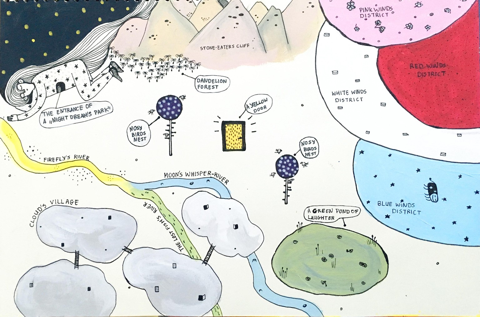 Masholand: my version of the illustrated world - image 2 - student project