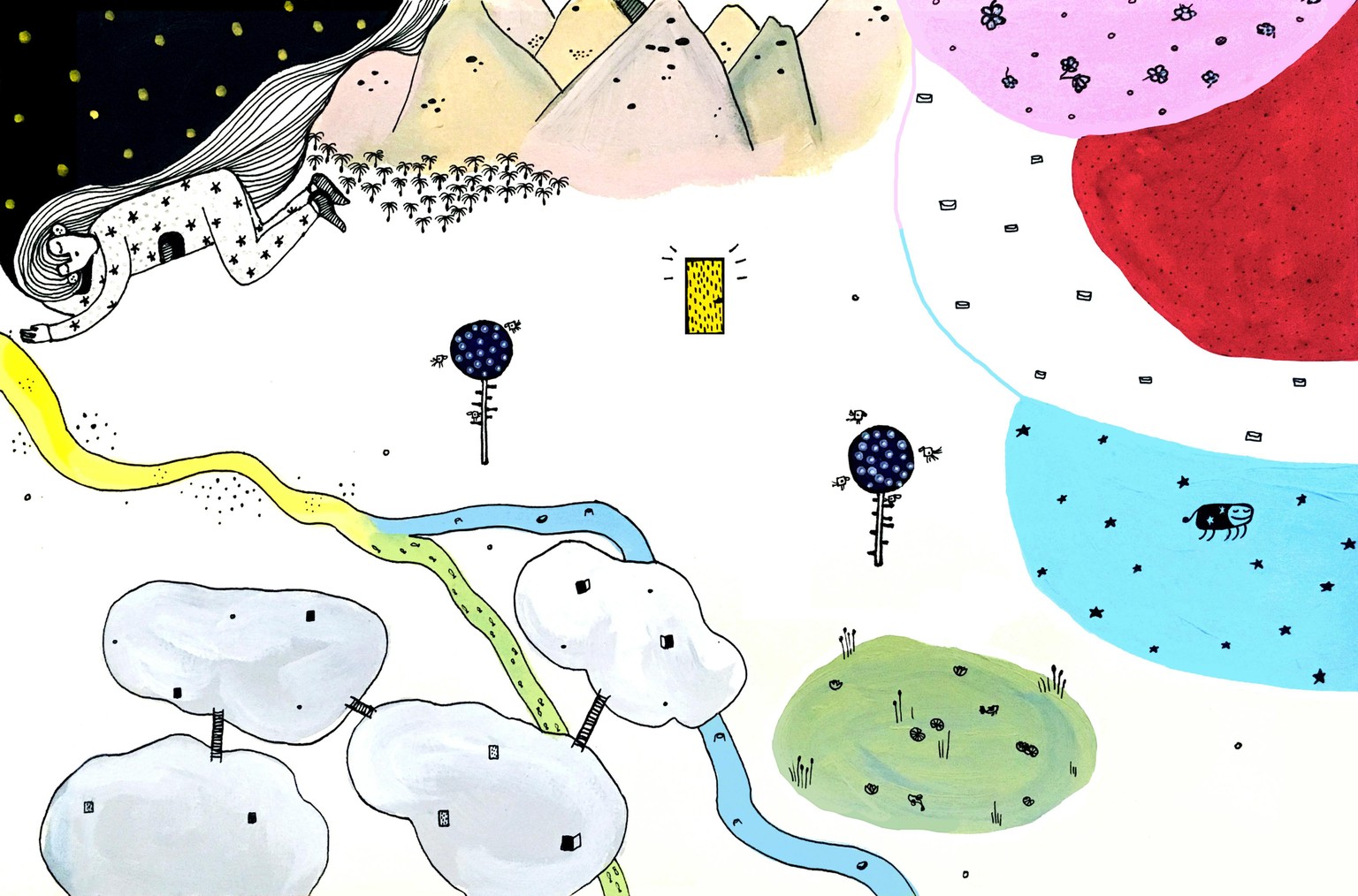 Masholand: my version of the illustrated world - image 1 - student project