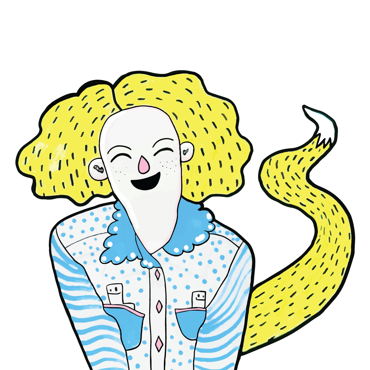 Using two portraits in design - image 2 - student project
