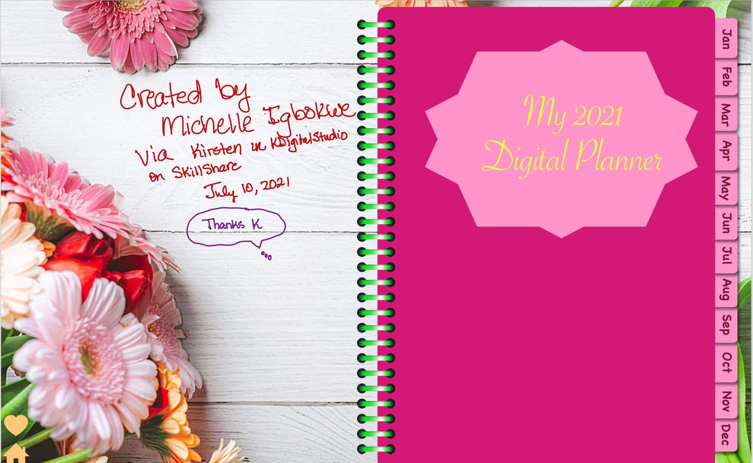 My Digital Planner - image 1 - student project