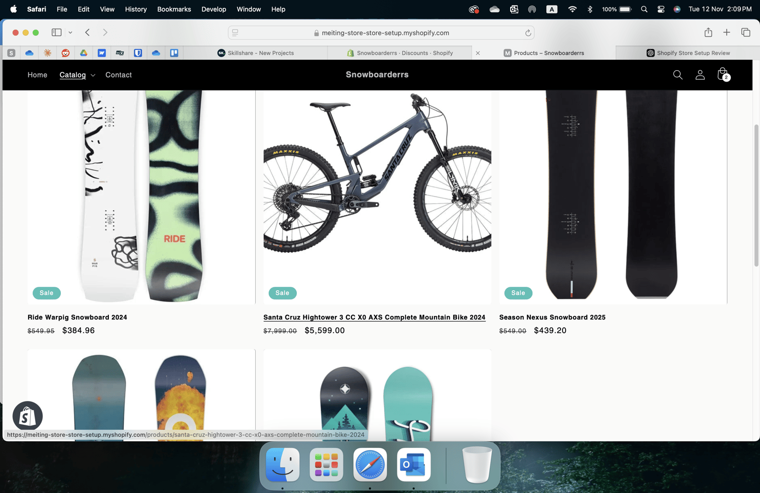 Snowboardders - image 1 - student project