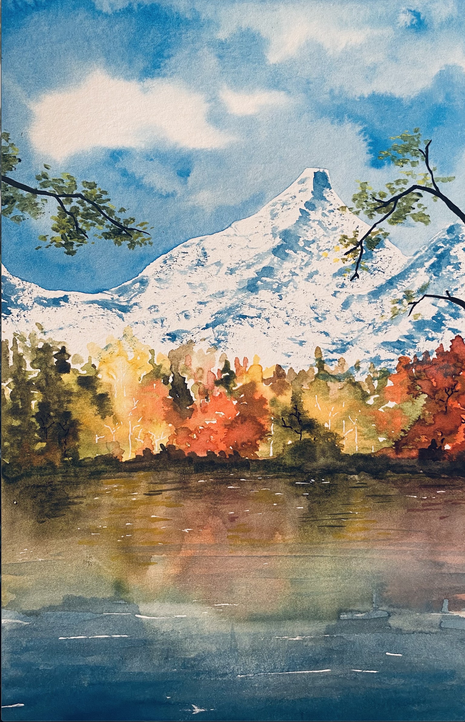 AutumnLandscapes_lake - image 1 - student project